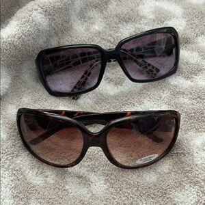 Ellen Tracy Black and Tortoise Sunglasses